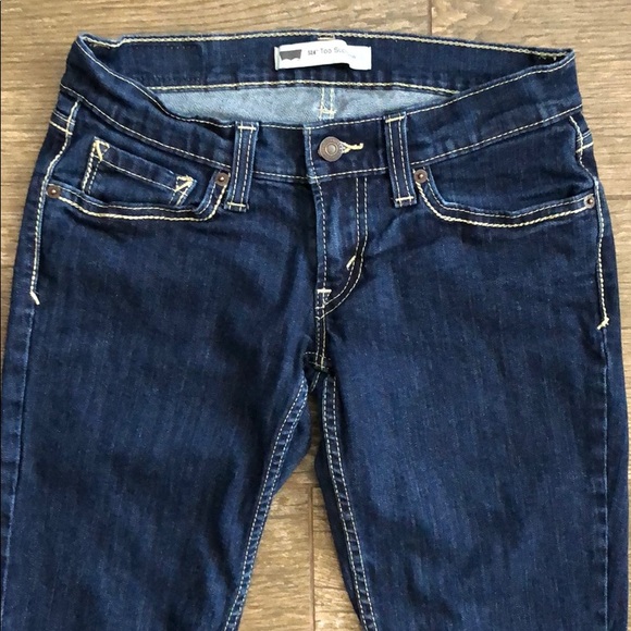 Levi’s Too Superlow 524 Skinny Jeans - Picture 3 of 6